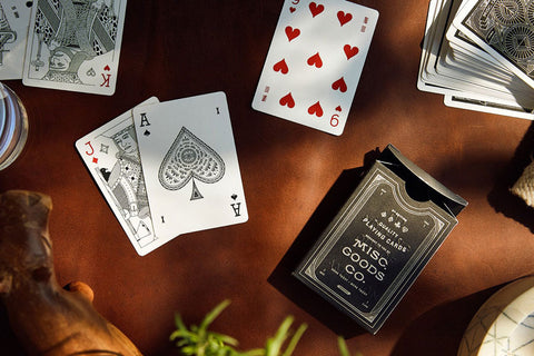 The MGCO Black Playing Cards  The MGCO Black Playing Cards