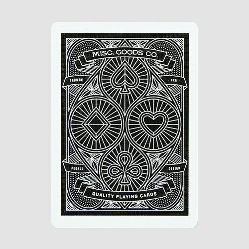 The MGCO Black Playing Cards