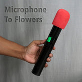Microphone To Flower