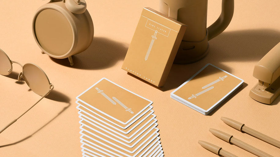 King Slayers (Desert) Playing Cards