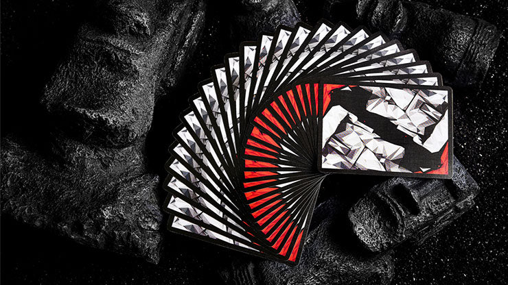 Moai Red Edition Playing Cards