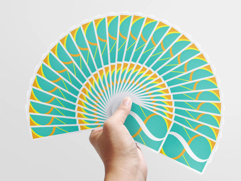 MOBIUS Green Playing Cards