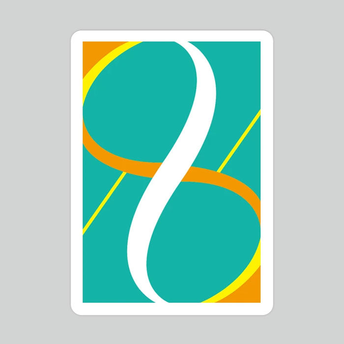 MOBIUS Green Playing Cards