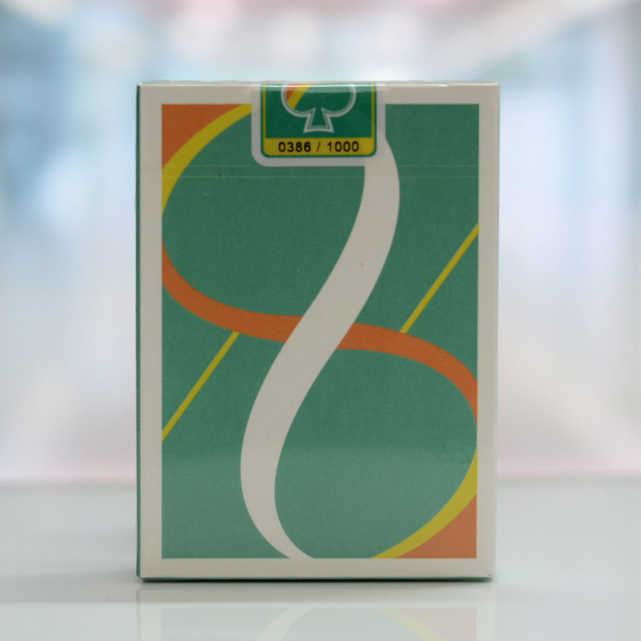 MOBIUS Green Playing Cards