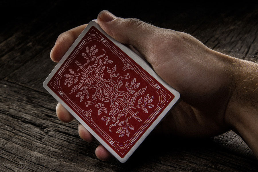 Monarch Playing Cards - Red