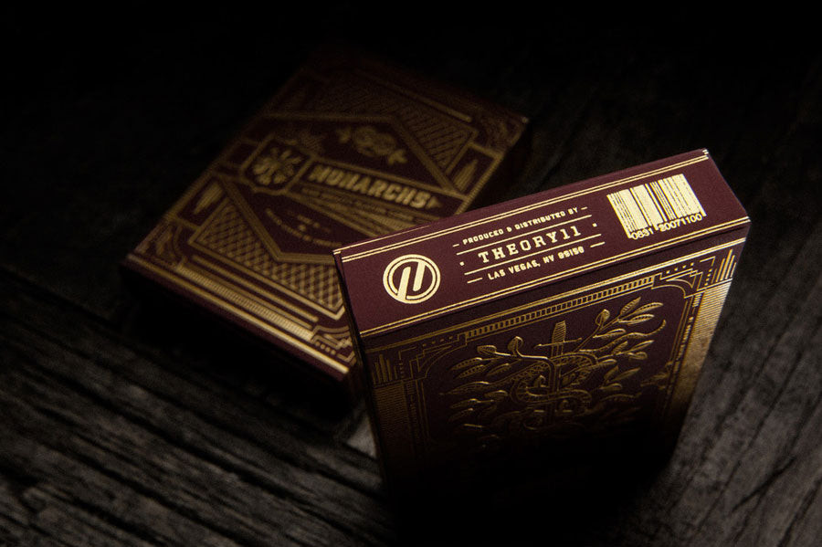 Monarch Playing Cards - Red