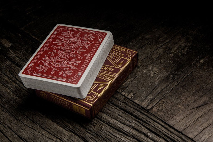Monarch Playing Cards - Red