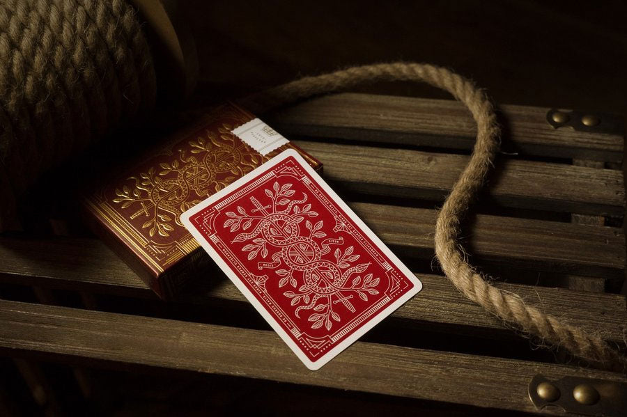 Monarch Playing Cards - Red
