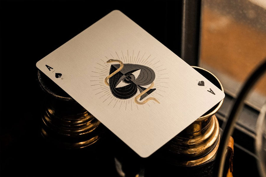 Green National Playing Cards