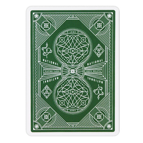Green National Playing Cards Green National Playing Cards