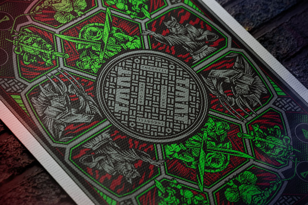 Teenage Mutant Ninja Turtles Playing Cards by theory11
