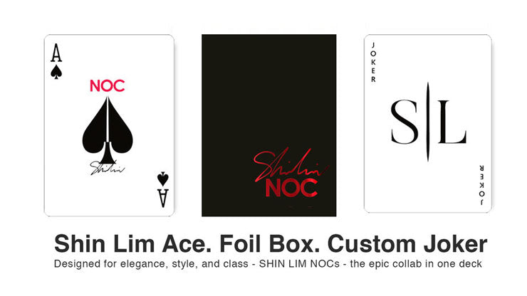 NOC x Shin Lim Playing Cards