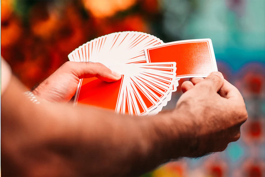 Summer NOC Pro Sunset (Orange) Playing Cards