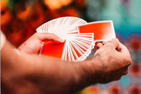 Summer NOC Pro Sunset (Orange) Playing Cards Summer NOC Pro Sunset (Orange) Playing Cards