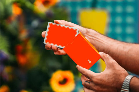 Summer NOC Pro Sunset (Orange) Playing Cards Summer NOC Pro Sunset (Orange) Playing Cards