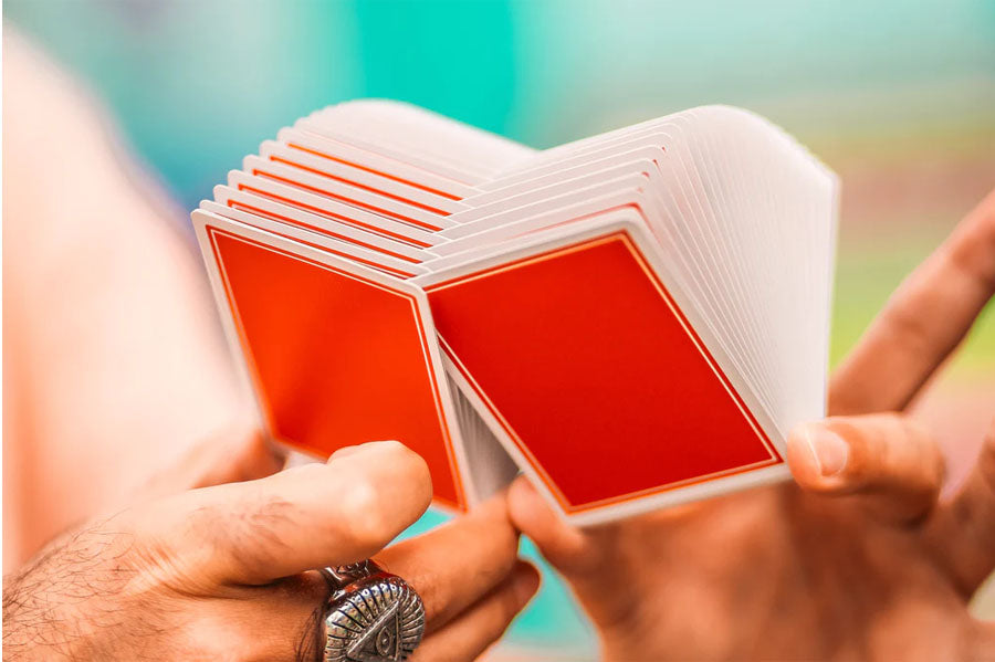 Summer NOC Pro Sunset (Orange) Playing Cards