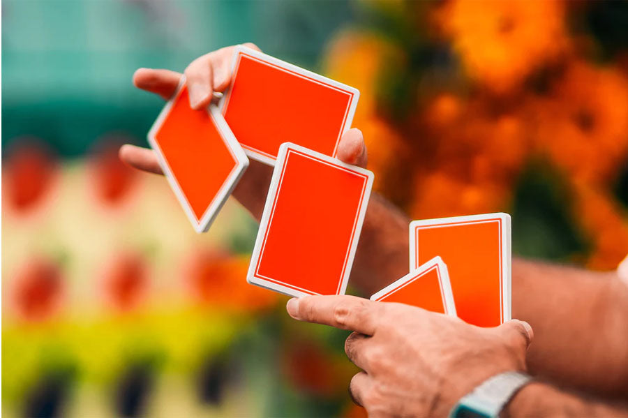 Summer NOC Pro Sunset (Orange) Playing Cards