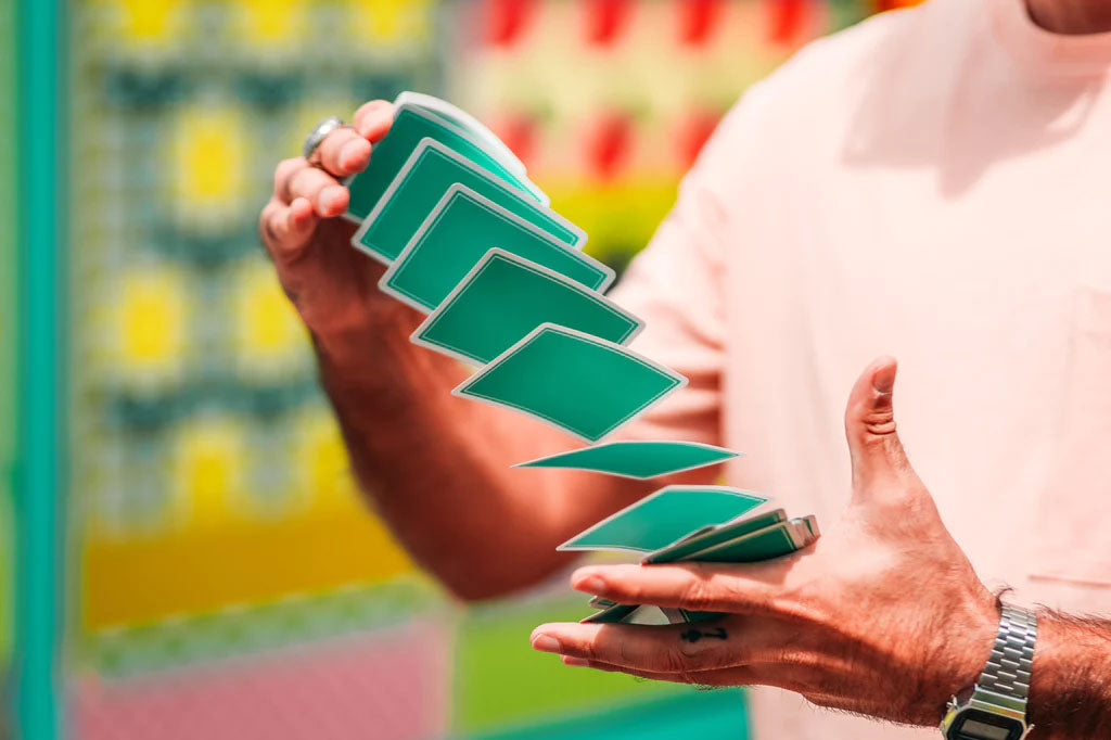 Summer NOC Pro Sunrise (Teal) Playing Cards