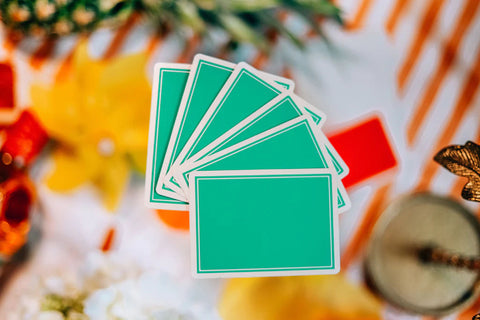 Summer NOC Pro Sunrise (Teal) Playing Cards	 Summer NOC Pro Sunrise (Teal) Playing Cards