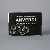 NON GIMMICKED DICE 6 PACK/BLACK by Tony Anverdi