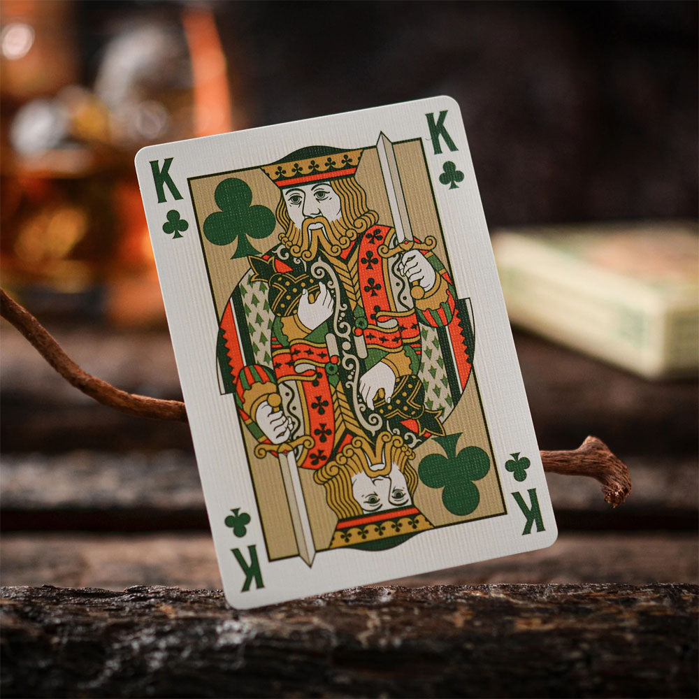 Notorious Gambling Frog (Green) Playing Cards by Stockholm17