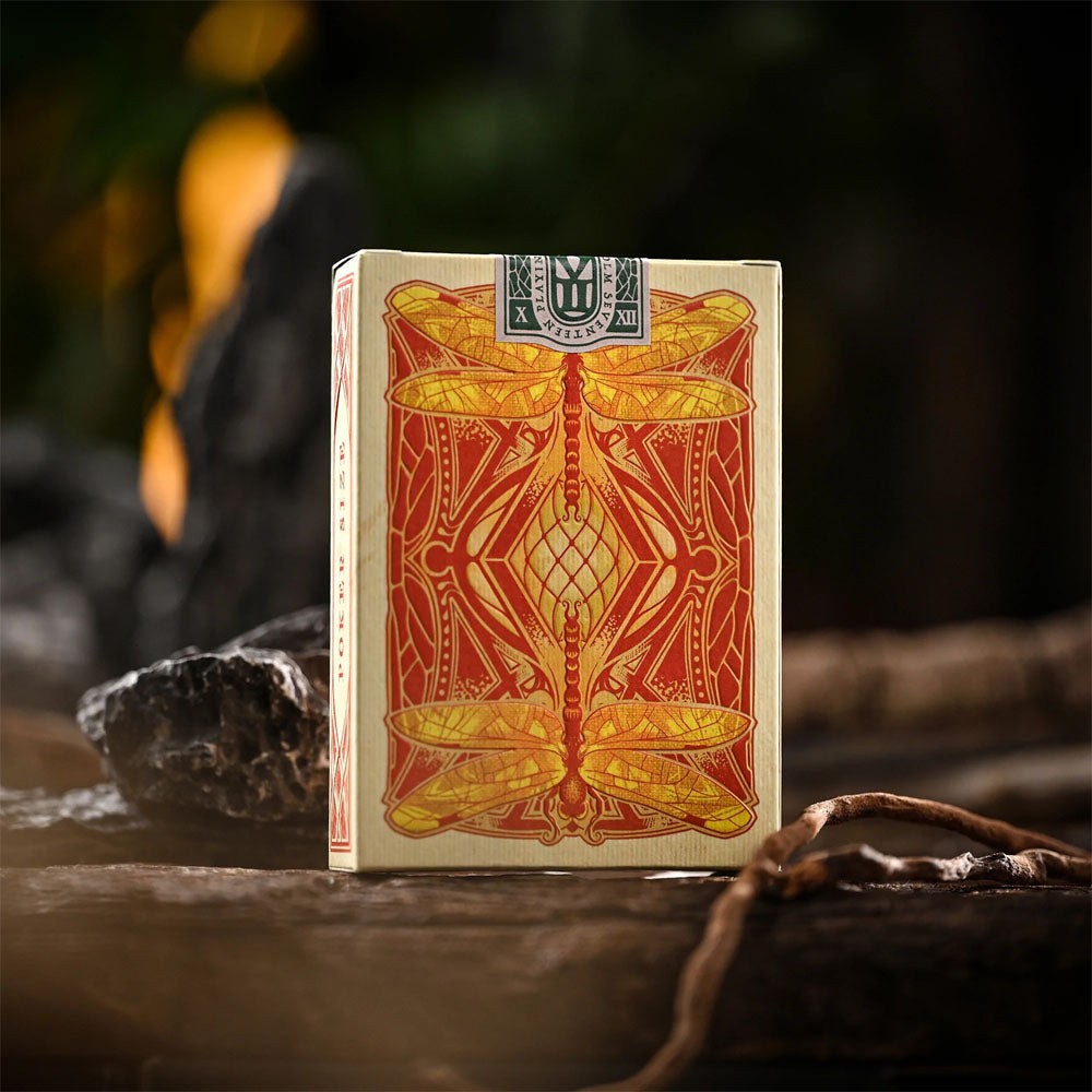 Notorious Gambling Frog (Orange) Playing Cards by Stockholm17