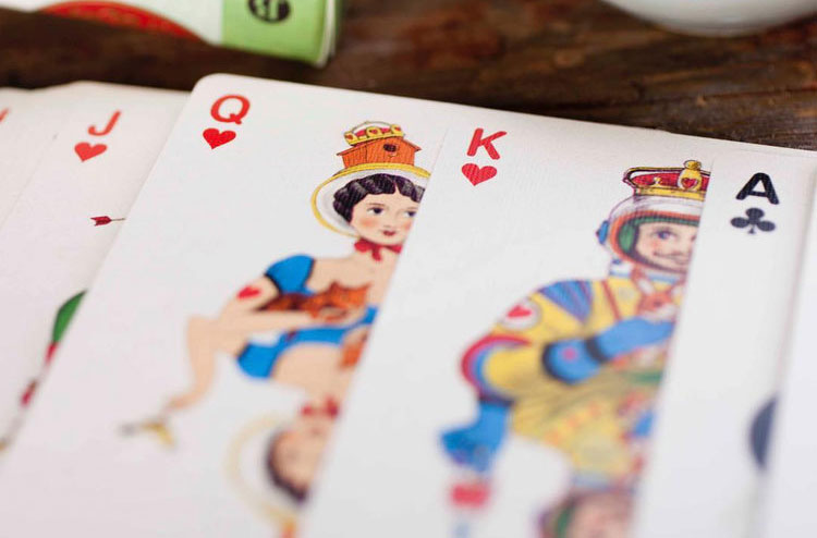 Odd Bods Playing Cards by Jonathan Burton