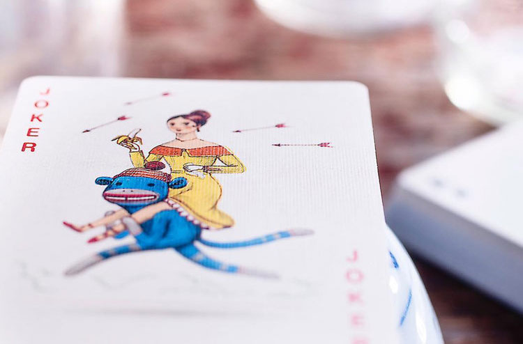 Odd Bods Playing Cards by Jonathan Burton