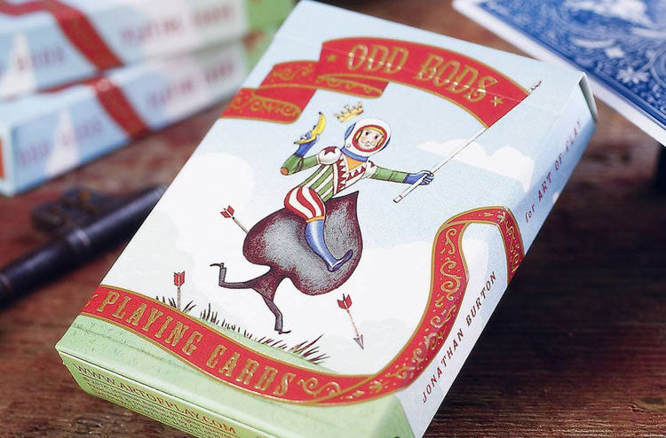 Odd Bods Playing Cards by Jonathan Burton