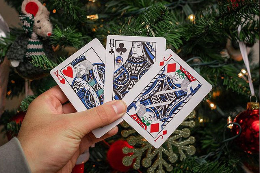 Orbit Christmas Playing Cards