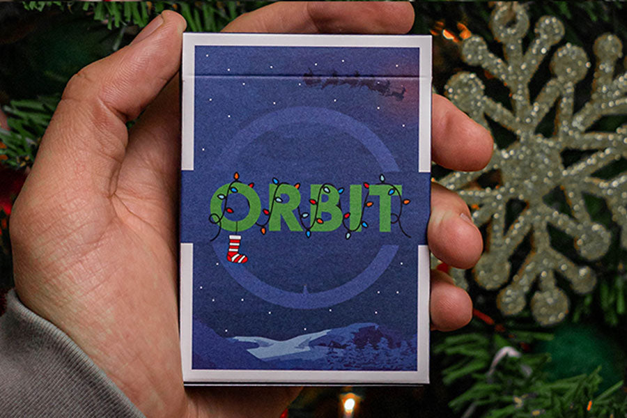 Orbit Christmas Playing Cards
