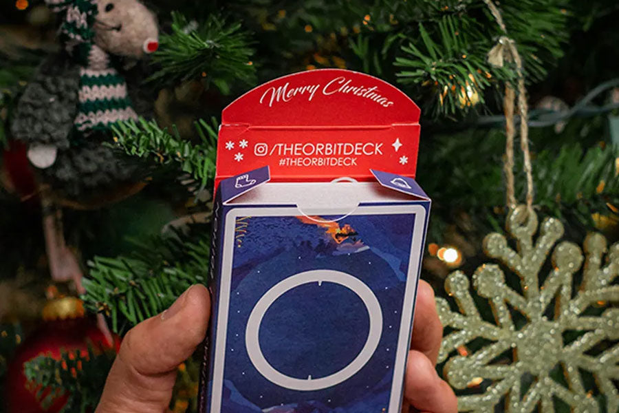 Orbit Christmas Playing Cards