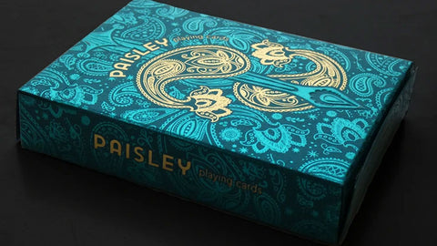 Paisley Royals (Teal) Playing Cards Paisley Royals (Teal) Playing Cards