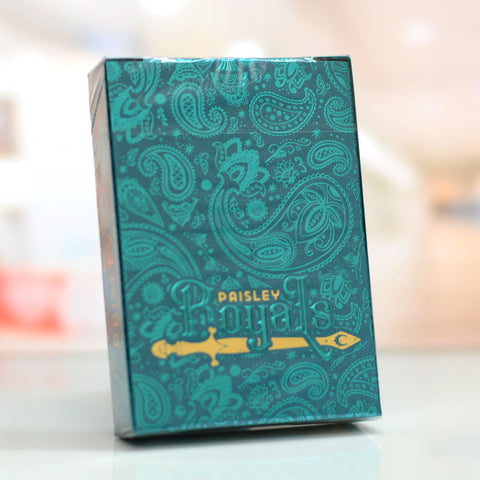 Paisley Royals (Teal) Playing Cards Paisley Royals (Teal) Playing Cards