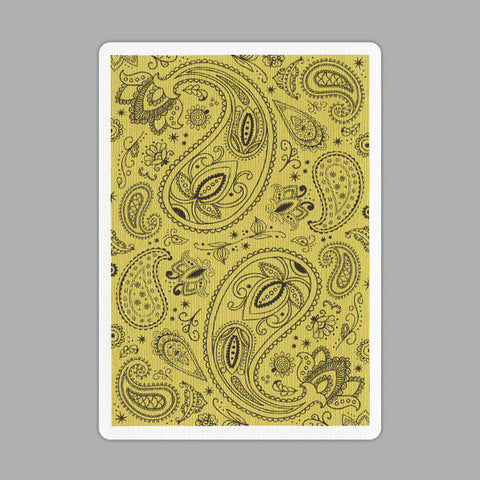 Paisley Magical Gold Playing Cards Paisley Magical Gold Playing Cards