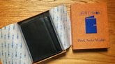 The Peek Note Wallet by secret Tannery
