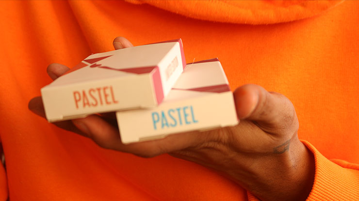 Pastels Blue Playing Cards