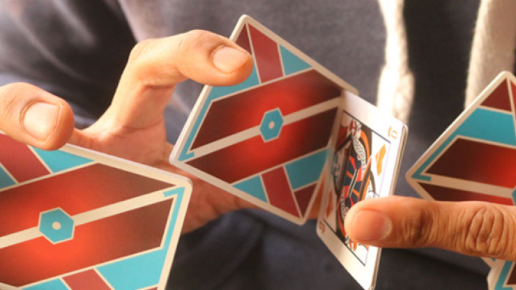 Pastels Blue Playing Cards