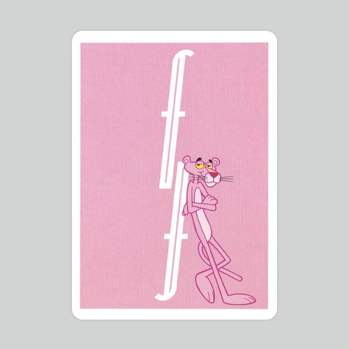 Fontaine: Pink Panther Playing cards