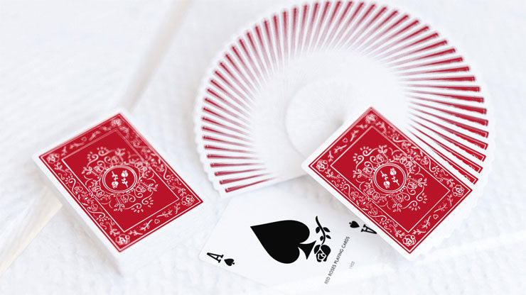 Red Roses Playing Cards