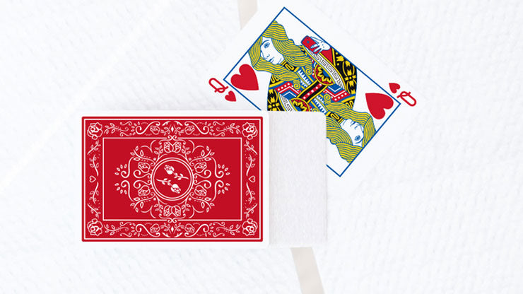 Red Roses Playing Cards