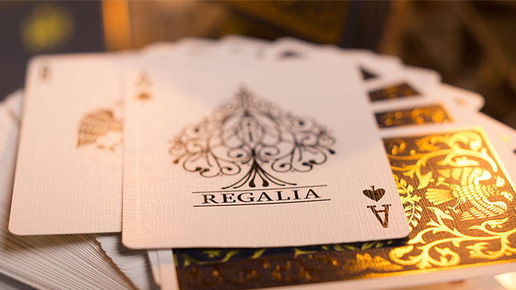 Regalia Black Playing Cards by Shin Lim