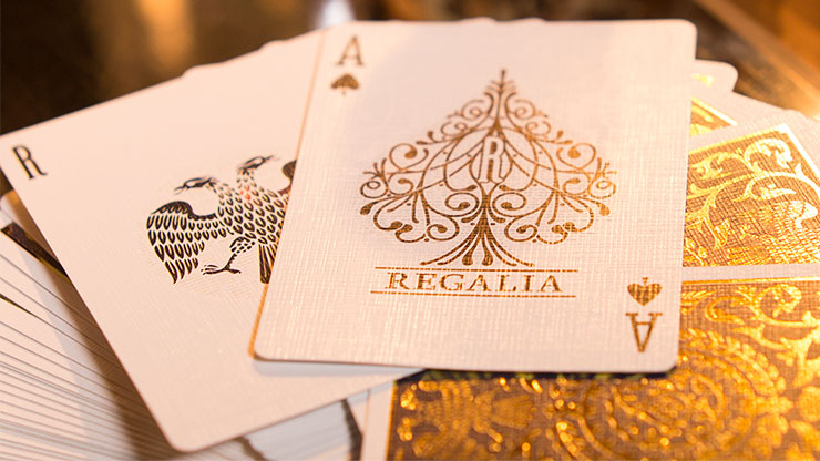 Regalia Black Playing Cards by Shin Lim