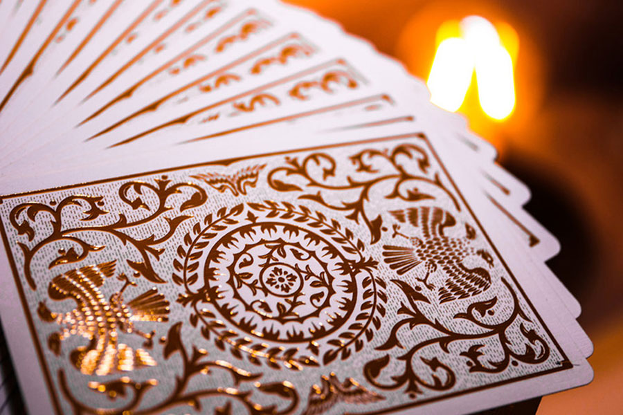 Regalia White Playing Cards by Shin Lim