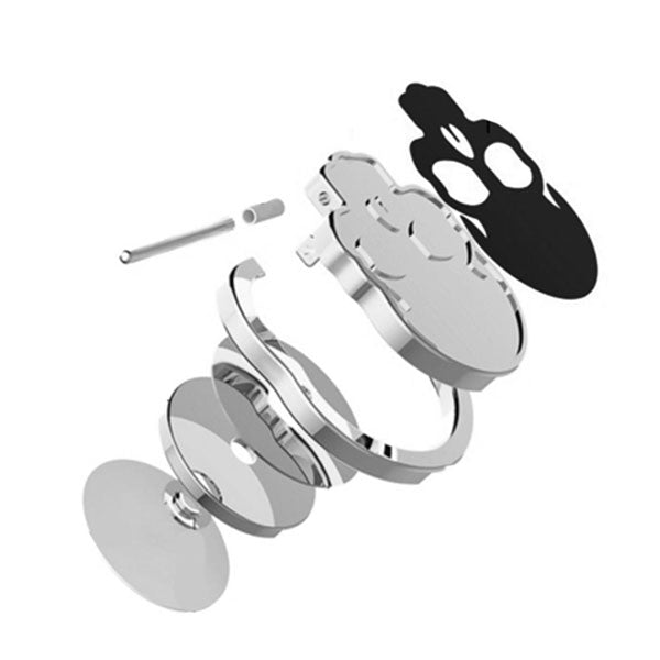 Mobile Holder Clip (Skull Designe metal)