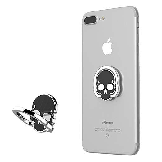 Mobile Holder Clip (Skull Designe metal)