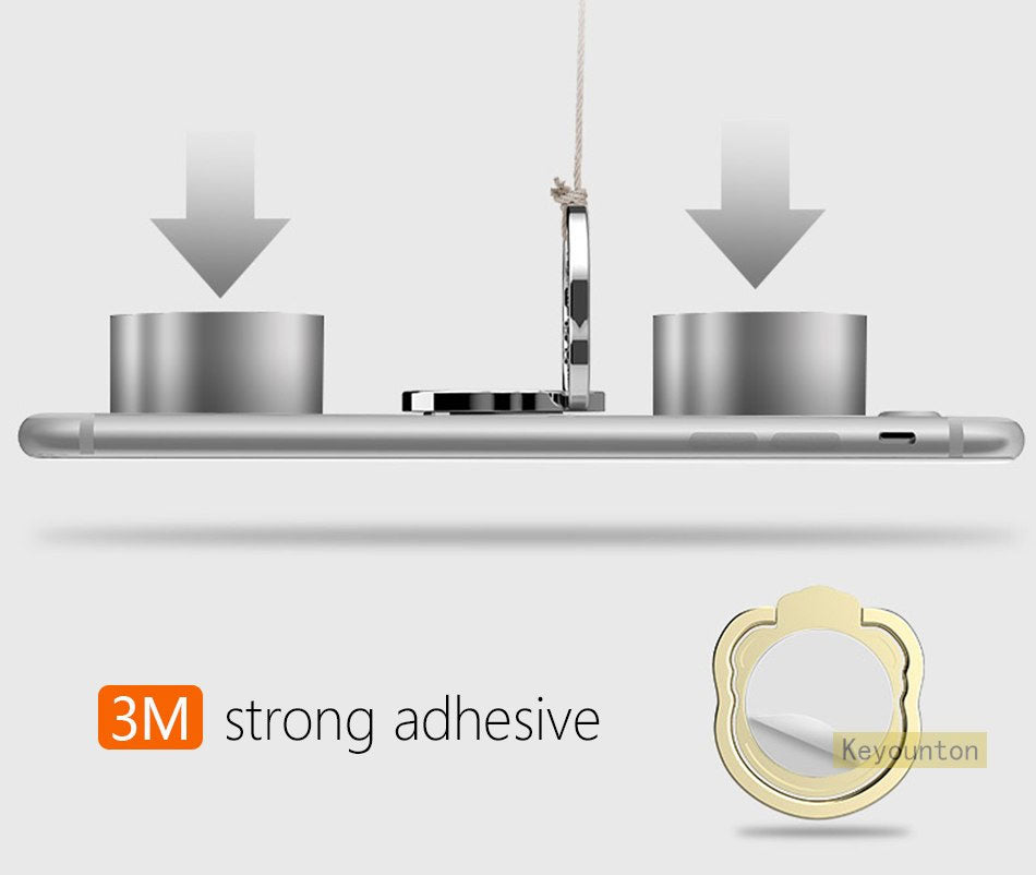 Mobile Holder Clip (Skull Designe metal)