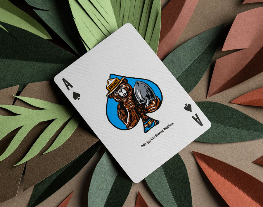 Smokey Bear Limited Edition Playing Cards by Art of Play