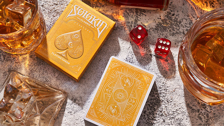 Solokid Gold Playing Cards