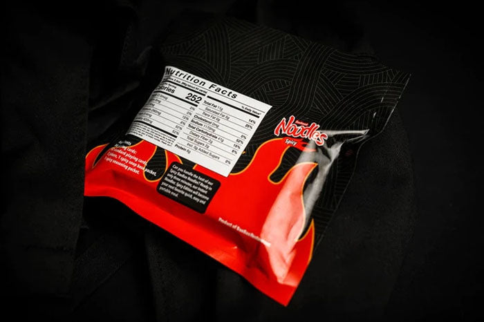 Instant Noodles Spicy Playing Cards